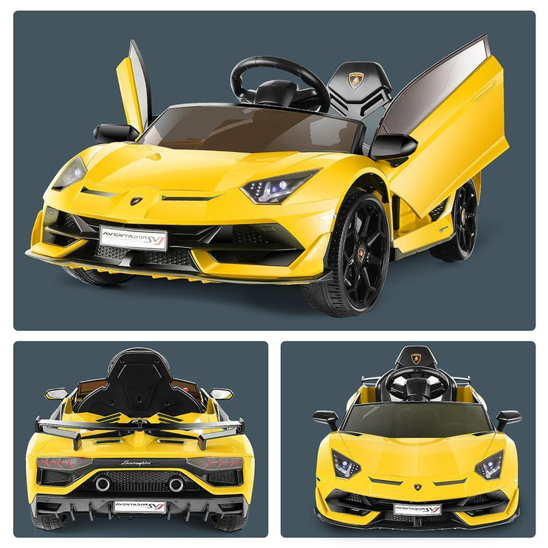 12V Licensed Lamborghini Aventador SVJ Electric Ride-On Car for Kids: The  Ultimate Driving Experience