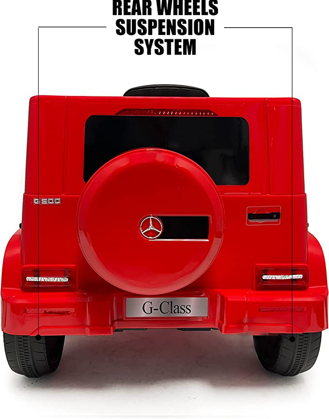 12V Mercedes-Benz G63 Kids Ride On Car - White main image 0