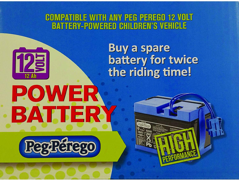 peg perego dmu 12 8 12V Official Battery for Peg Perego Ride-On Vehicles