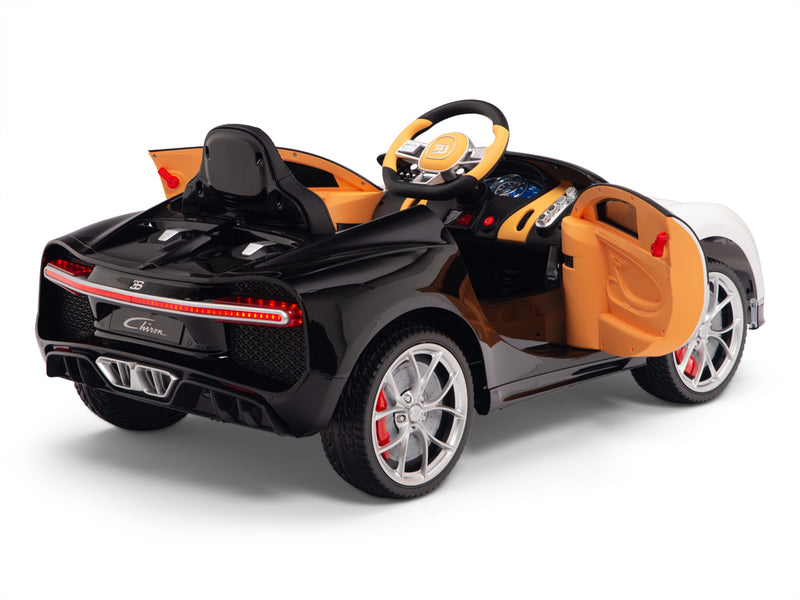 Bugatti Battery Powered RC Ride On Car W/Magic Cars® Wireless Parental Control