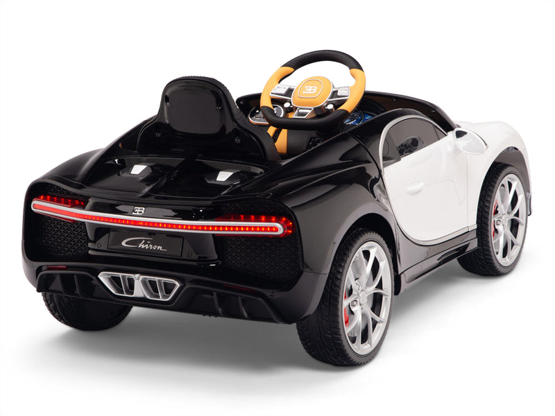 Bugatti Battery Powered RC Ride On Car W/Magic Cars® Wireless Parental Control