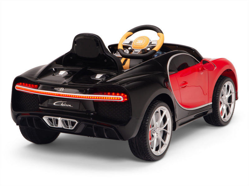 Bugatti Battery Powered RC Ride On Car W/Magic Cars® Wireless Parental Control