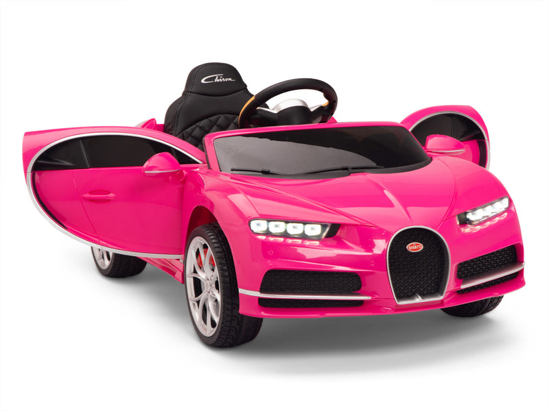 Bugatti Battery Powered RC Ride On Car W/Magic Cars® Wireless Parental Control