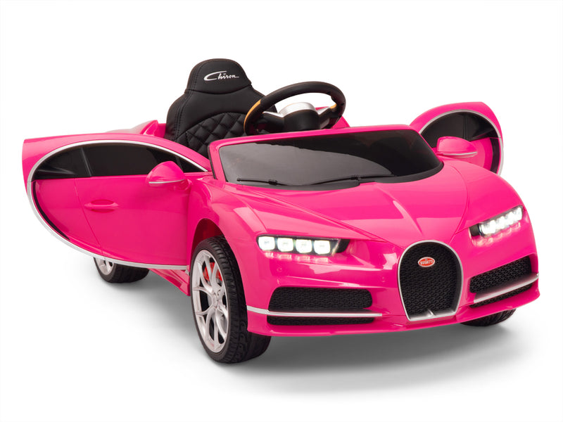 Bugatti Battery Powered RC Ride On Car W/Magic Cars® Wireless Parental Control