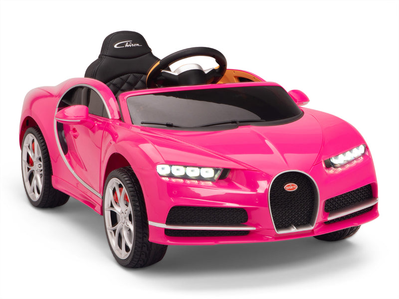 Bugatti Battery Powered RC Ride On Car W/Magic Cars® Wireless Parental Control