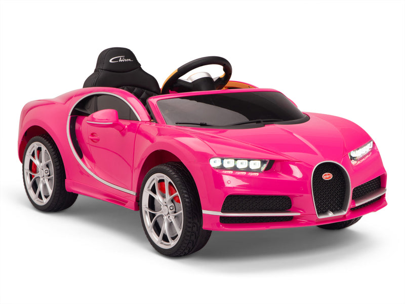 Bugatti Battery Powered RC Ride On Car W/Magic Cars® Wireless Parental Control