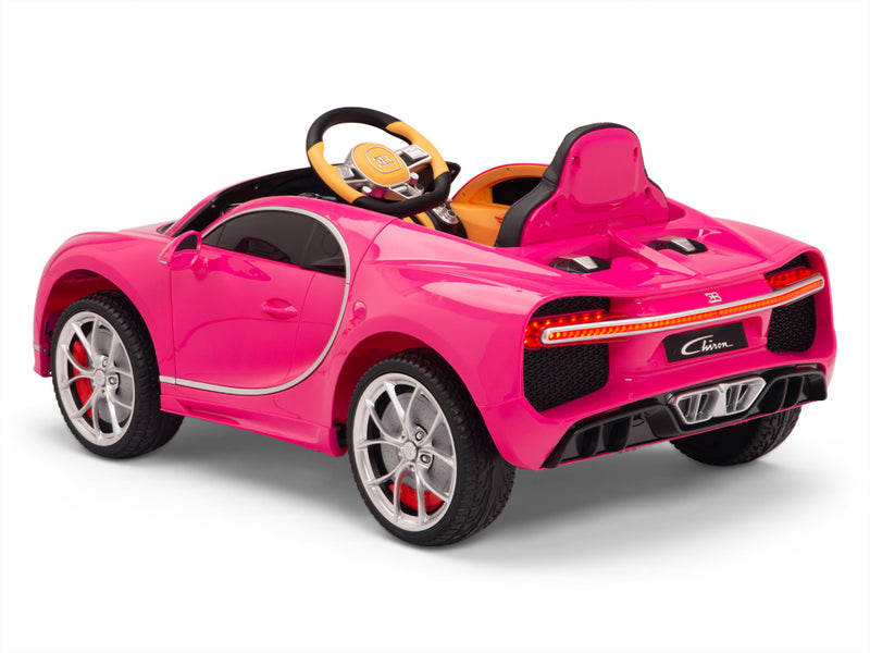 Bugatti Battery Powered RC Ride On Car W/Magic Cars® Wireless Parental Control