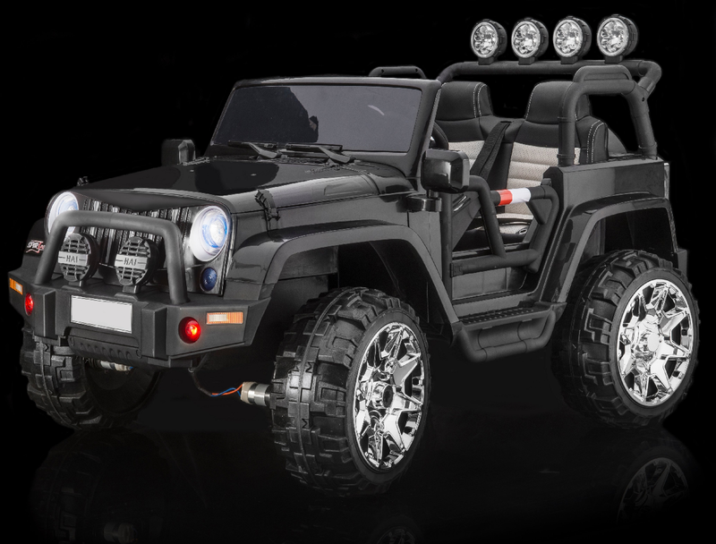 24 volts jeep style wrangler voiture electrique enfant Luxe rose 2 places  WXE