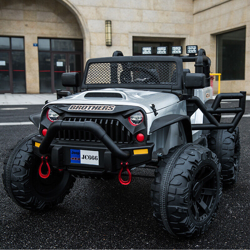 24V JEEP Double Drive Kids Ride On Car with 200W 2 Motors and 12V9AH 2