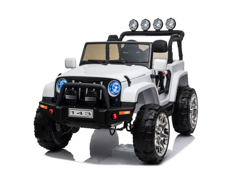 24 volts jeep style wrangler voiture electrique enfant Luxe rose 2 places  WXE