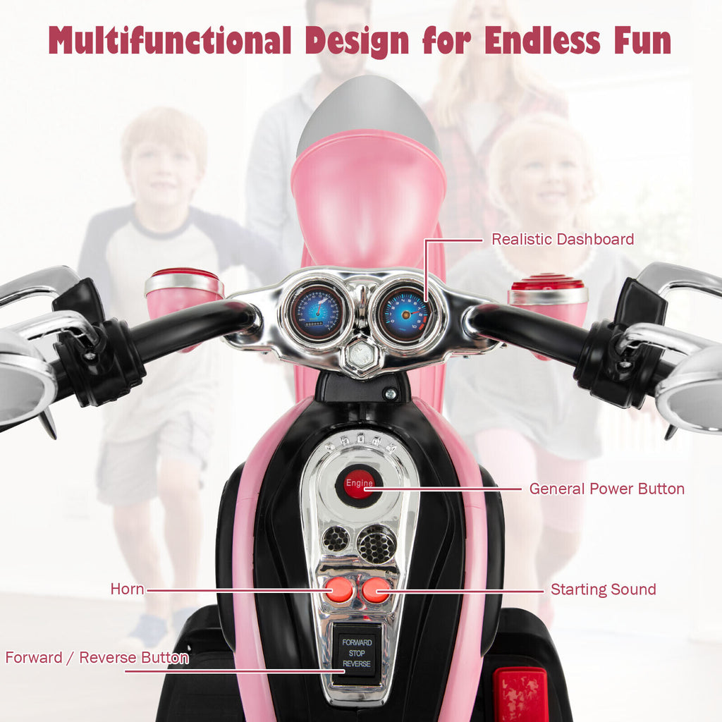 Power wheels pink motorcycle sale