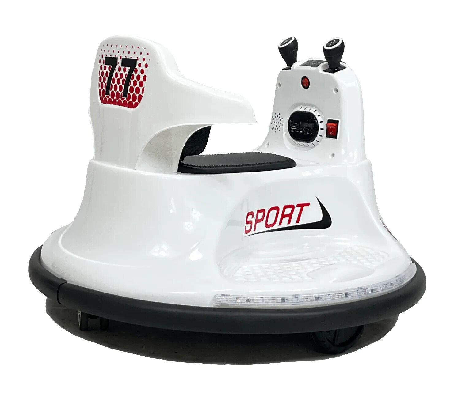 360 Spin Electric Ride-On Bumper Car for Kids with Remote Control - Ag