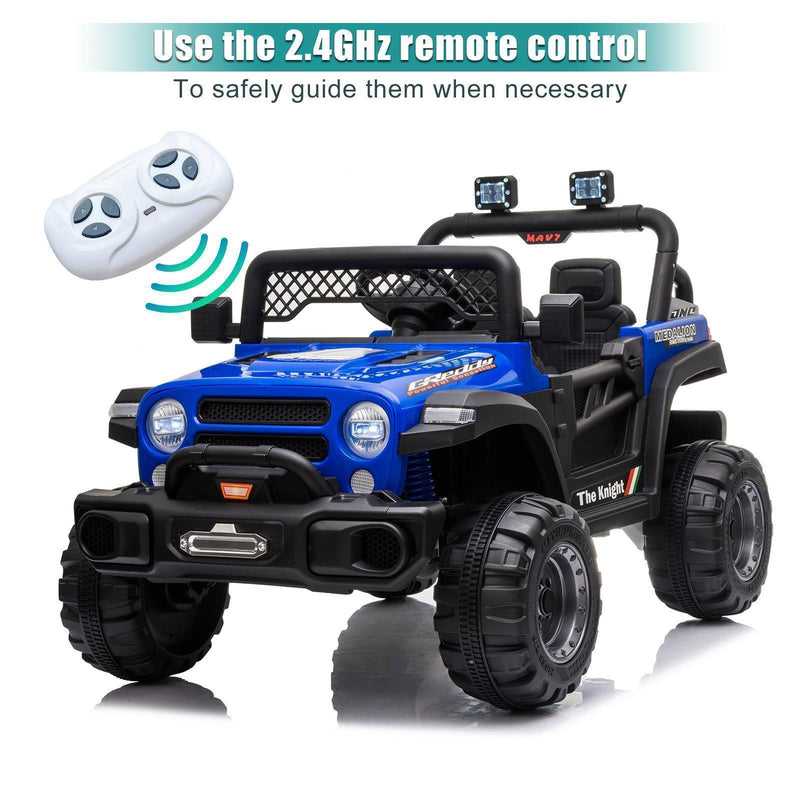 Battery powered ride on with remote control sales