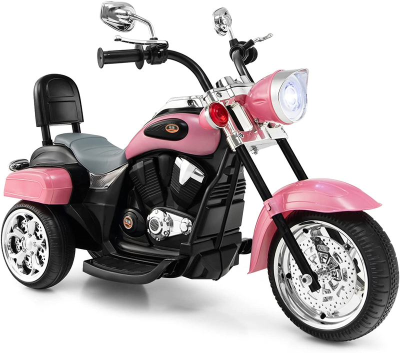 motorcycle with pedals 6V Battery Powered Kids Chopper Motorcycle with Pedal Switch