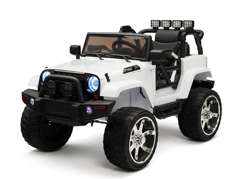 Jeep Style Ride On Electric Truck For Children W/Magic Cars® Wireless Parental Control