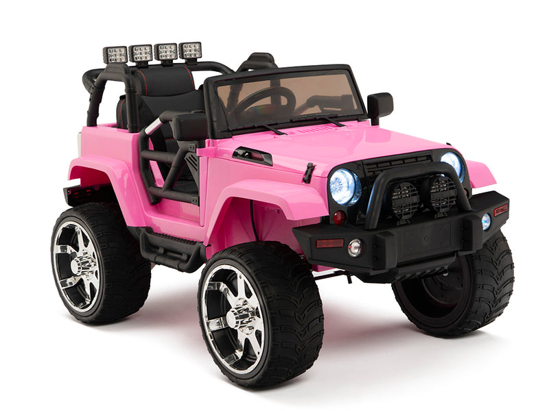 Jeep Style Ride On Electric Truck For Children W/Magic Cars® Wireless Parental Control