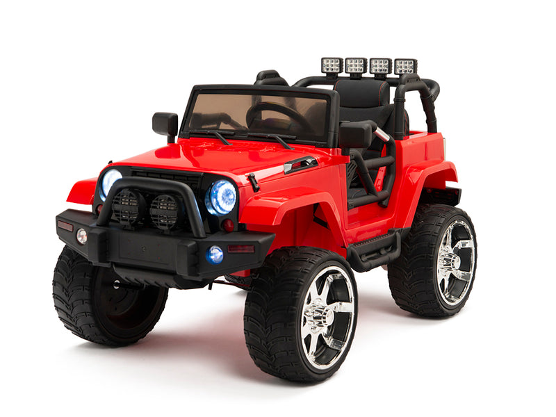 Jeep Style Ride On Electric Truck For Children W/Magic Cars® Wireless Parental Control