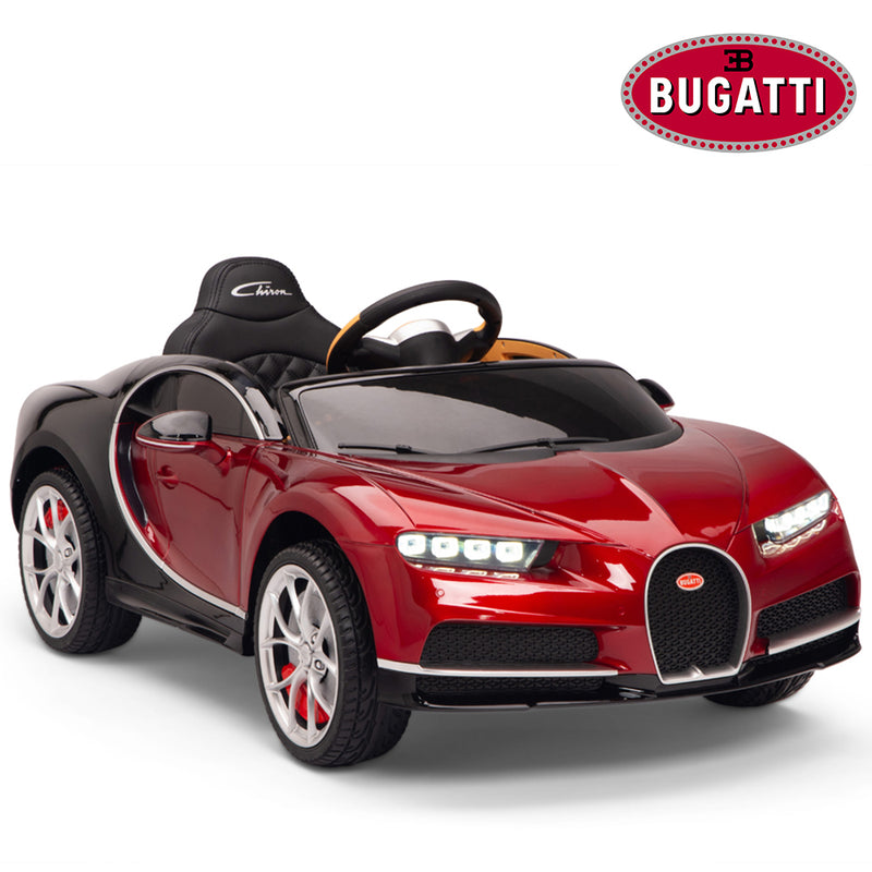 Bugatti Battery Powered RC Ride On Car W/Magic Cars® Wireless Parental Control