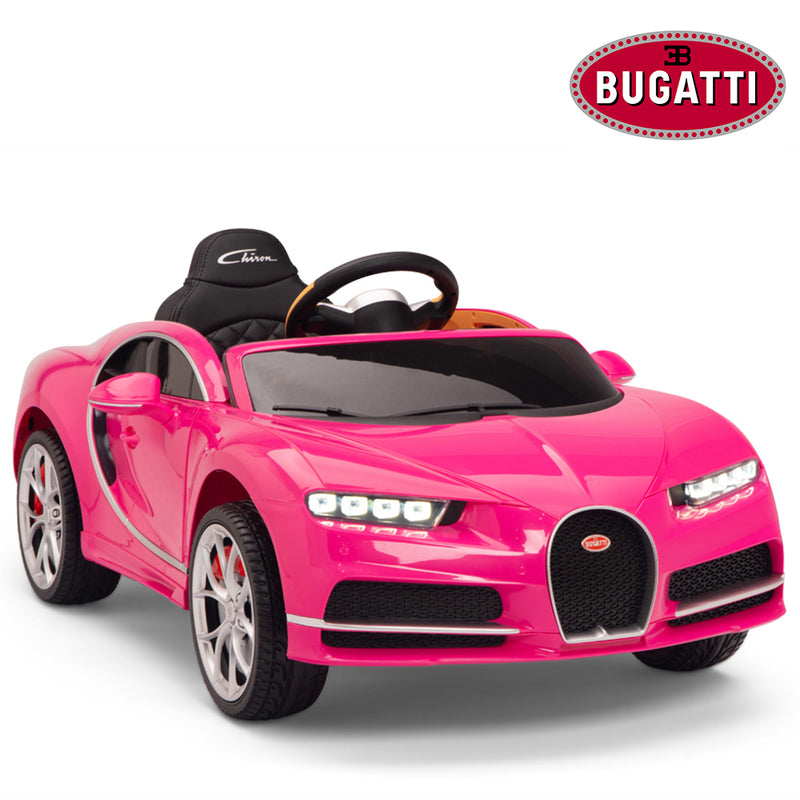 Bugatti Battery Powered RC Ride On Car W/Magic Cars® Wireless Parental Control