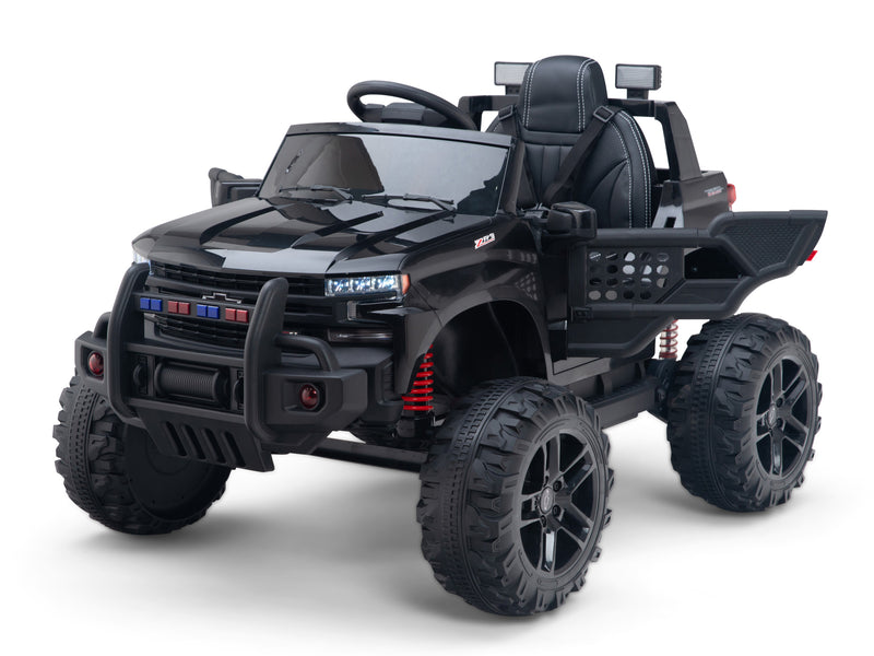 Chevy Silverado Monster Pickup Truck Ride On Toy Truck For Children W/Magic Cars® Wireless Parental Control