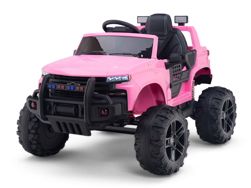 Chevy Monster Pickup Truck Ride On Toy Truck For Children W/Magic Cars® Wireless Parental Control