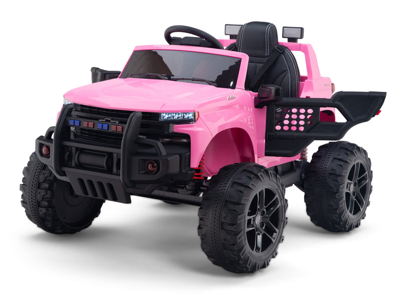 Chevy Monster Pickup Truck Ride On Toy Truck For Children W/Magic Cars® Wireless Parental Control