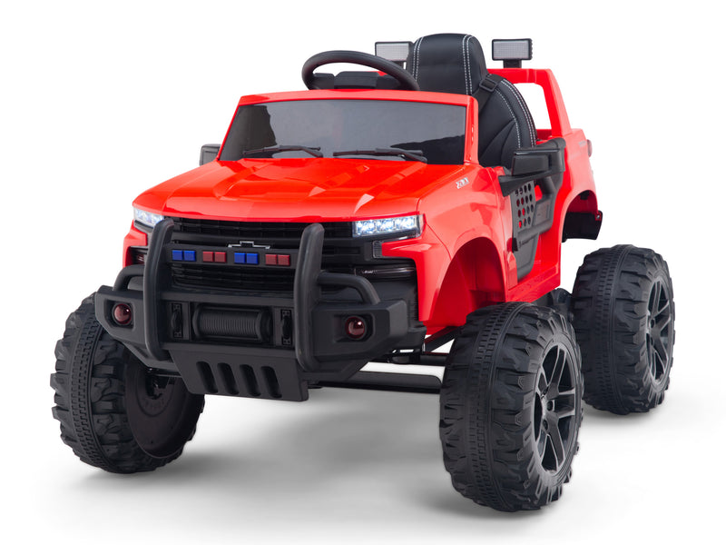 Chevy Monster Pickup Truck Ride On Toy Truck For Children W/Magic Cars® Wireless Parental Control