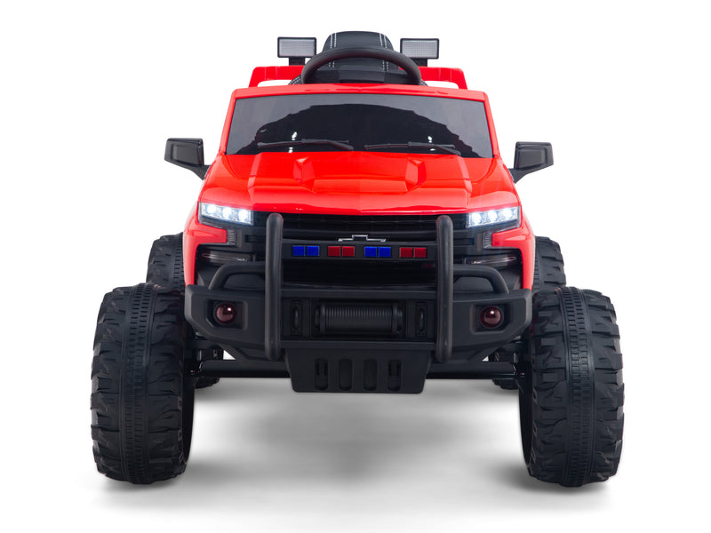 Chevy Monster Pickup Truck Ride On Toy Truck For Children W/Magic Cars® Wireless Parental Control