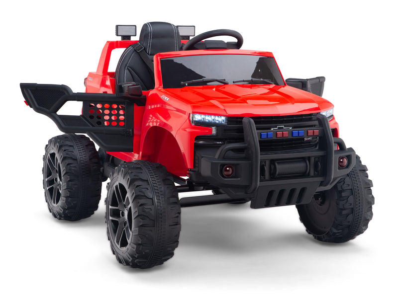 Chevy Monster Pickup Truck Ride On Toy Truck For Children W/Magic Cars® Wireless Parental Control