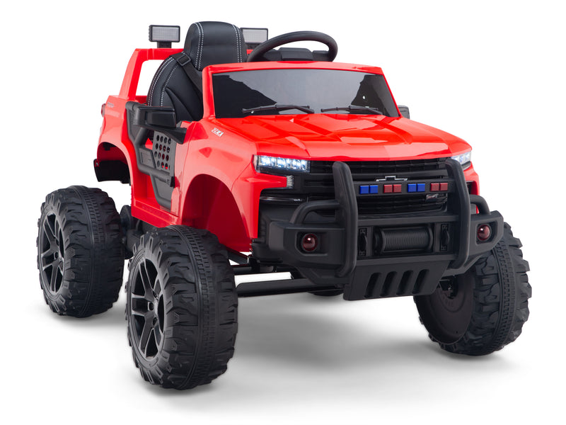 Chevy Monster Pickup Truck Ride On Toy Truck For Children W/Magic Cars® Wireless Parental Control