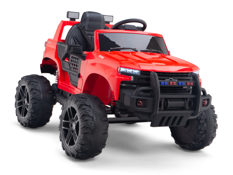 Chevy Monster Pickup Truck Ride On Toy Truck For Children W/Magic Cars® Wireless Parental Control