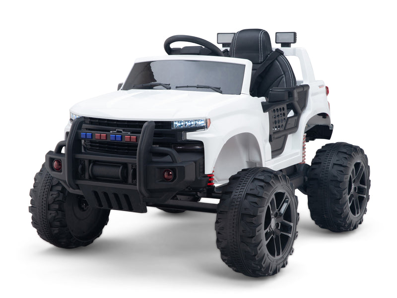 Chevy Silverado Monster Pickup Truck Ride On Toy Truck For Children W/Magic Cars® Wireless Parental Control