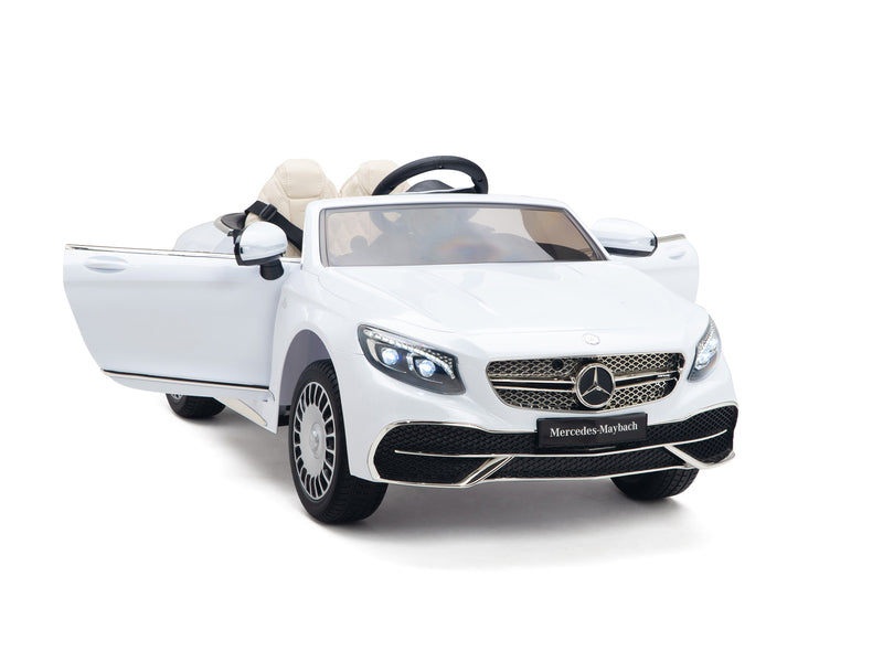 Pink Princess Mercedes Ride On Car For Girls W/Magic Cars® Wireless Parental Control