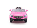 Pink Princess Mercedes Ride On Car For Girls W/Magic Cars® Wireless Parental Control