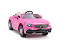 Pink Princess Mercedes Ride On Car For Girls W/Magic Cars® Wireless Parental Control
