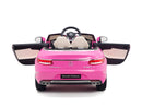 Pink Princess Mercedes Ride On Car For Girls W/Magic Cars® Wireless Parental Control