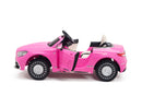 Pink Princess Mercedes Ride On Car For Girls W/Magic Cars® Wireless Parental Control