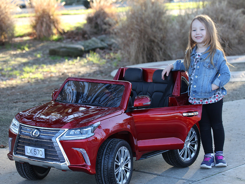 Lexus ride on sale on car