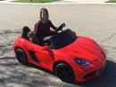 2 Seater Porsche Style Ride On Electric Car For Children To Adults