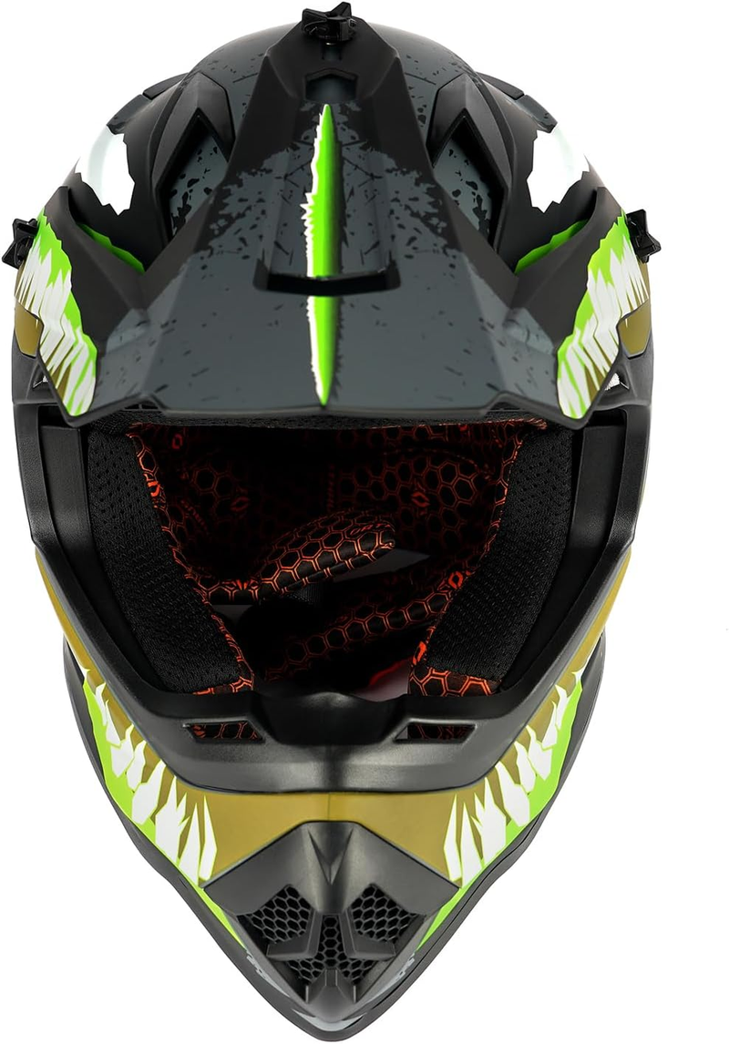 Advanced Off-Road Helmet for Adult ATV and Motorcycle Riders: Optimal Safety and Performance Advanced Off-Road Helmet for Adult ATV and Motorcycle Riders: Optimal Safety and Performance