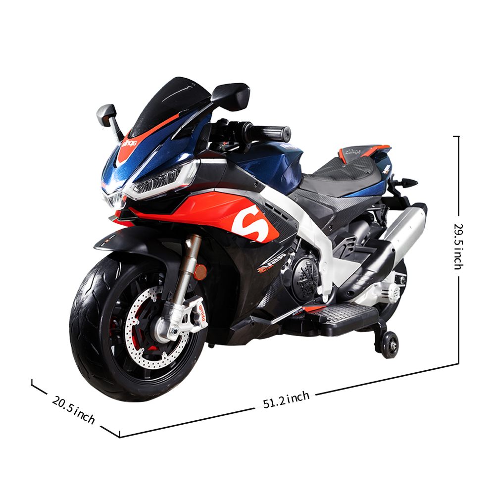 Aprilia 12V Electric Motorcycle for Kids