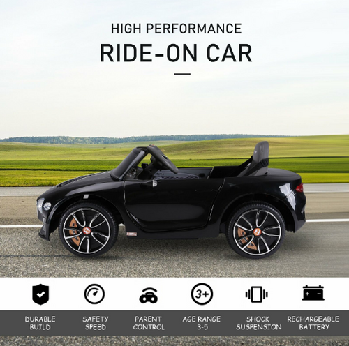 Bentley Style EXP-12 Kids Electric Ride on Car with Parental Remote Co Bentley Style EXP-12 Kids Electric Ride on Car with Parental Remote Co