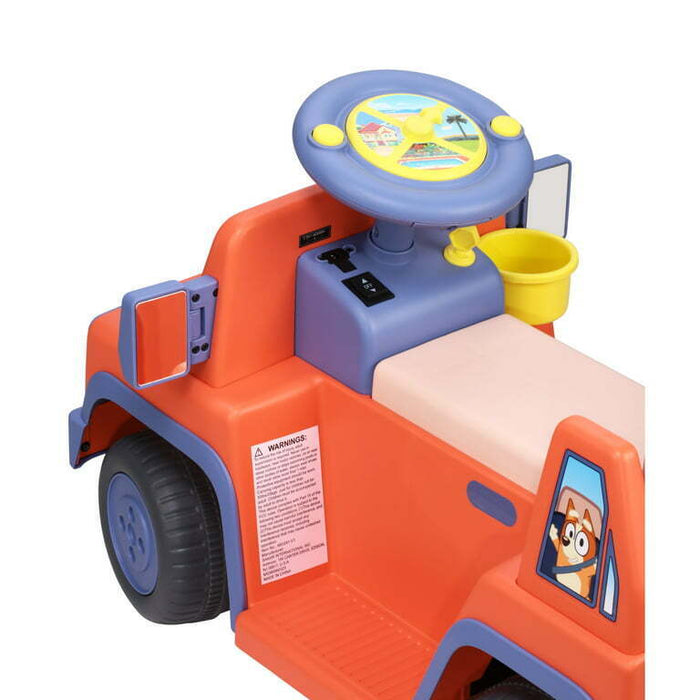 12V Bluey 4-Wheeler Ride-on, Battery Powered Car for Kids