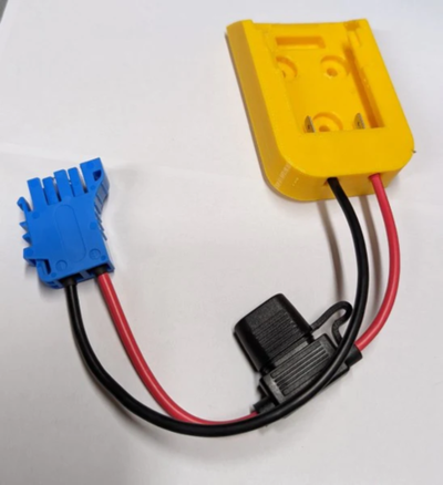 peg perego dewalt adapter Universal 20V Peg Perego Battery Adapter for DeWalt Upgrade Kit