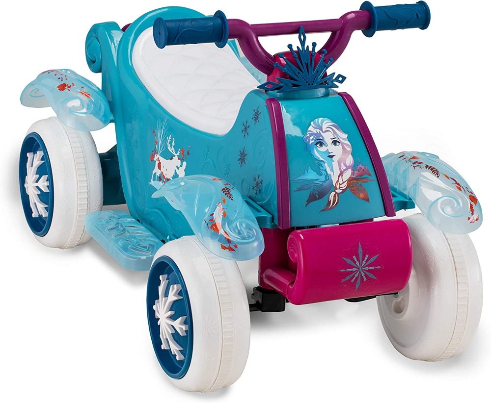 Disney Frozen 2 Electric Quad Ride On Toy for Toddlers Ages 1.5 3 6V None