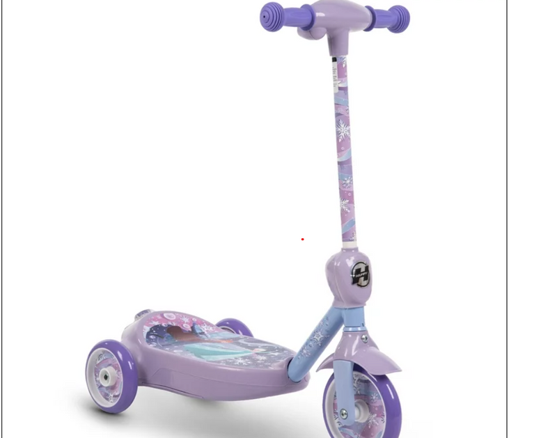 Disney Frozen 6V Electric Bubble Scooter for Kids Purple Ages 3