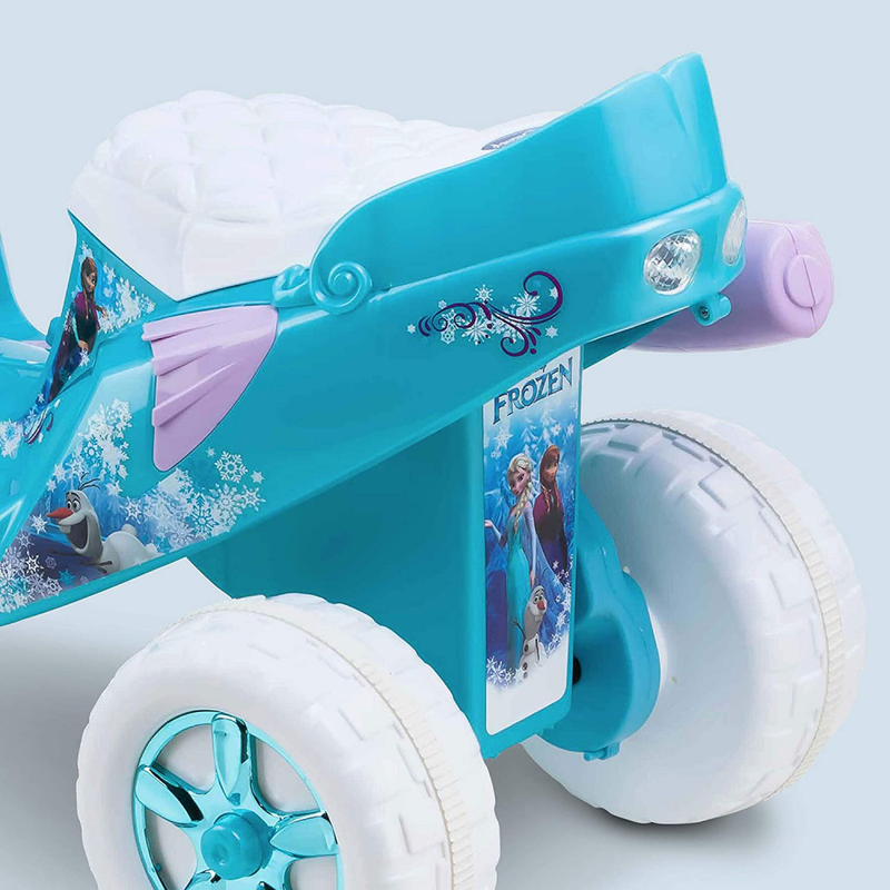 Frozen ride online on scooter