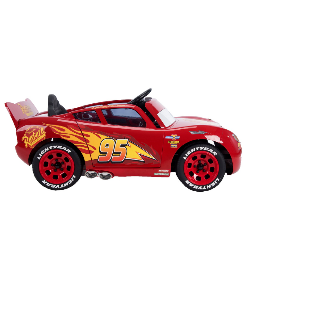 Lightning mcqueen power wheels 24 volt shop