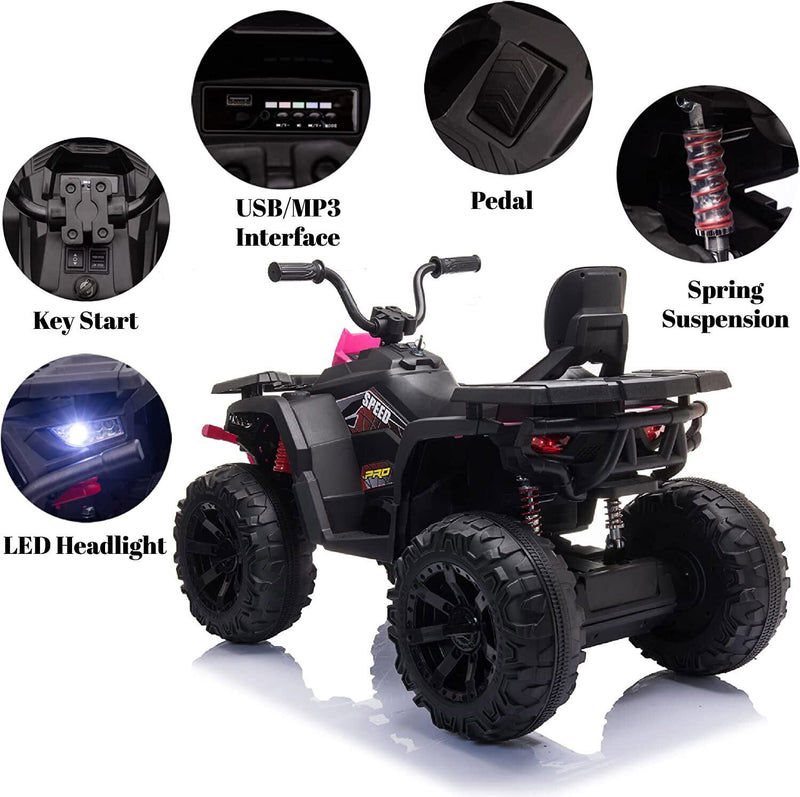 Kids 24v deals four wheeler