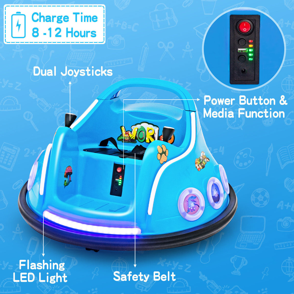 B. Toys Alien Vehicle B. Toys Remote Control Car For Toddlers - Light ...